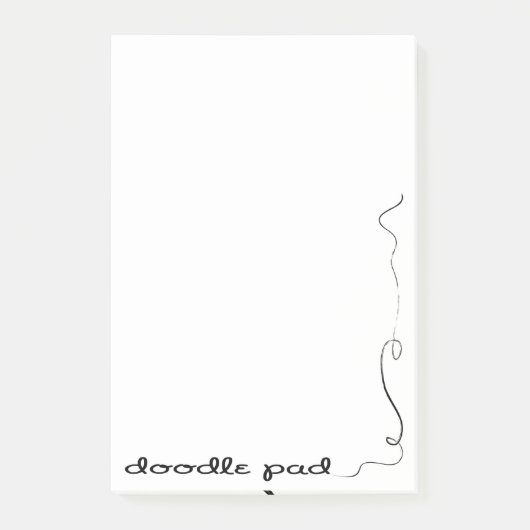Doodle Pad Post-it® Notes (Voorkant)