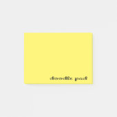 Doodle Pad Yellow Post-it® Notes (Voorkant)