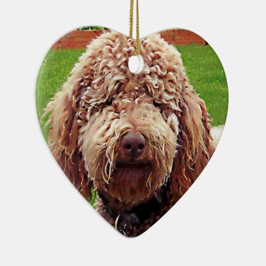 Doodle Painting Heart Ornament (Rechts)