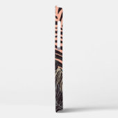Doodle Palm: Hand-getrokken bladpatroon. Case-Mate iPhone Case (Achterkant / Links)