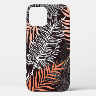 Doodle Palm: Hand-getrokken bladpatroon. Case-Mate iPhone Case