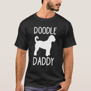 Doodle Papa Cute Dog Goldendole gift Vader D T-shirt