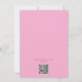 Doodle Pasta en Fopspenen Baby Shower Kaart (Achterkant)