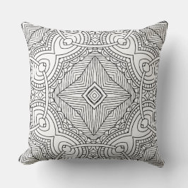 Doodle Patronen Colour Art Sierkussennen Decor Kussen