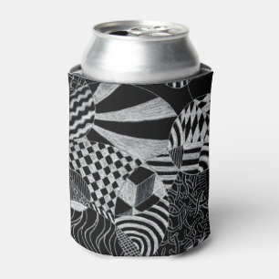 Doodle Pattern Koelbox Blikjeskoeler