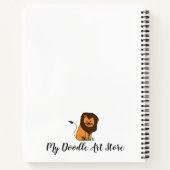 Doodle Pattern Spiral Notitieboek (Achterkant)