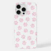 Doodle Paws, Dog Paws, Baby Pink Paws iPhone Hoesje (Achterkant)