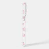 Doodle Paws, Dog Paws, Baby Pink Paws iPhone Hoesje (Rechterkant)