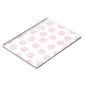 Doodle Paws, Dog Paws, Baby Pink Paws Notitieboek (Linkerzijde)