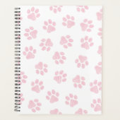 Doodle Paws, Dog Paws, Baby Pink Paws Planner (Voorkant)