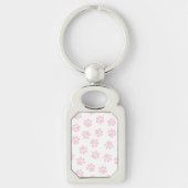 Doodle Paws, Dog Paws, Baby Pink Paws Sleutelhanger (Voorkant)