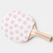 Doodle Paws, Dog Paws, Baby Pink Paws Tafeltennisbatje (Zijkant)