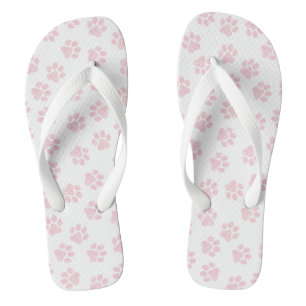 Doodle Paws, Dog Paws, Baby Pink Paws Teenslippers