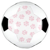 Doodle Paws, Dog Paws, Baby Pink Paws Voetbal (Gedraaid)
