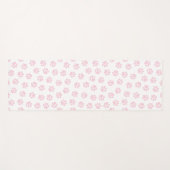 Doodle Paws, Dog Paws, Baby Pink Paws Yogamat (Voorkant (horizontaal))