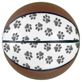 Doodle Paws, Dog Paws, Black Paws Basketbal