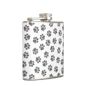 Doodle Paws, Dog Paws, Black Paws Heupfles (Rechts)