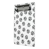 Doodle Paws, Dog Paws, Black Paws Mini Klembord (Angled2)