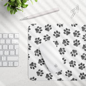 Doodle Paws, Dog Paws, Black Paws Muismat