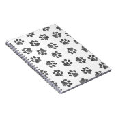 Doodle Paws, Dog Paws, Black Paws Notitieboek (Rechterzijde)