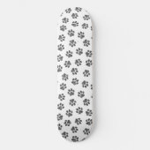 Doodle Paws, Dog Paws, Black Paws Persoonlijk Skateboard (Voorkant)