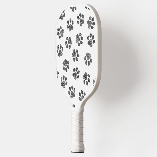 Doodle Paws, Dog Paws, Black Paws Pickleball Paddle (Links)