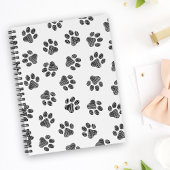 Doodle Paws, Dog Paws, Black Paws Planner
