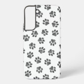 Doodle Paws, Dog Paws, Black Paws Samsung Galaxy Hoesje (Achterkant)