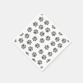 Doodle Paws, Dog Paws, Black Paws Servet (Hoek)