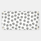 Doodle Paws, Dog Paws, Black Paws Spandoek (Horizontaal)