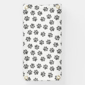 Doodle Paws, Dog Paws, Black Paws Spandoek (Verticaal)