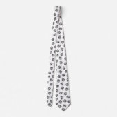 Doodle Paws, Dog Paws, Black Paws Stropdas (Achterkant)