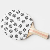 Doodle Paws, Dog Paws, Black Paws Tafeltennisbatje (Zijkant)