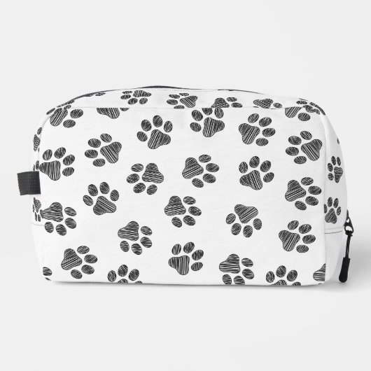 Doodle Paws, Dog Paws, Black Paws Toilettasje (Voorkant)