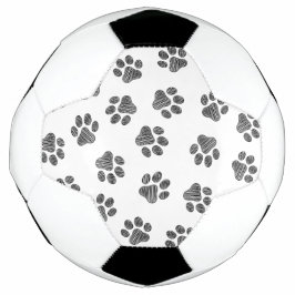 Doodle Paws, Dog Paws, Black Paws Voetbal