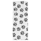 Doodle Paws, Dog Paws, Black Paws Wijn Cadeautas (Achterkant)