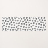 Doodle Paws, Dog Paws, Black Paws Yogamat (Achterkant (horizontaal))