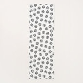 Doodle Paws, Dog Paws, Black Paws Yogamat (Achterkant)
