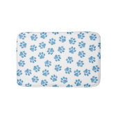 Doodle Paws, Dog Paws, Blauwe Paws Badmat (Voorkant)