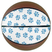 Doodle Paws, Dog Paws, Blauwe Paws Basketbal (Voorkant)