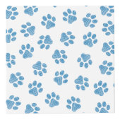 Doodle Paws, Dog Paws, Blauwe Paws Kubus (Rechts)
