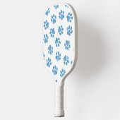 Doodle Paws, Dog Paws, Blauwe Paws Pickleball Paddle (Links)
