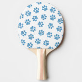 Doodle Paws, Dog Paws, Blauwe Paws Tafeltennisbatje (Voorkant)