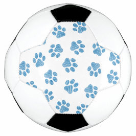Doodle Paws, Dog Paws, Blauwe Paws Voetbal