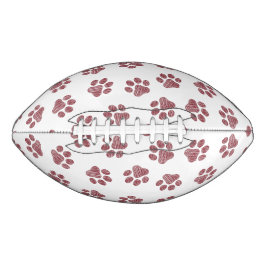Doodle Paws, Dog Paws, Bourgogne Paws American Football