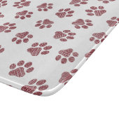 Doodle Paws, Dog Paws, Bourgogne Paws Snijplank (Hoek)