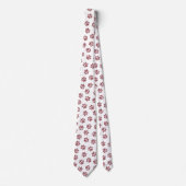 Doodle Paws, Dog Paws, Bourgogne Paws Stropdas (Voorkant)