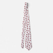 Doodle Paws, Dog Paws, Bourgogne Paws Stropdas (Achterkant)