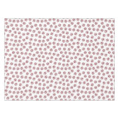 Doodle Paws, Dog Paws, Bourgogne Paws Tafelkleed (Voorkant (Horizontaal))