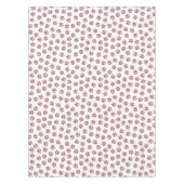 Doodle Paws, Dog Paws, Bourgogne Paws Tafelkleed (Voorkant)